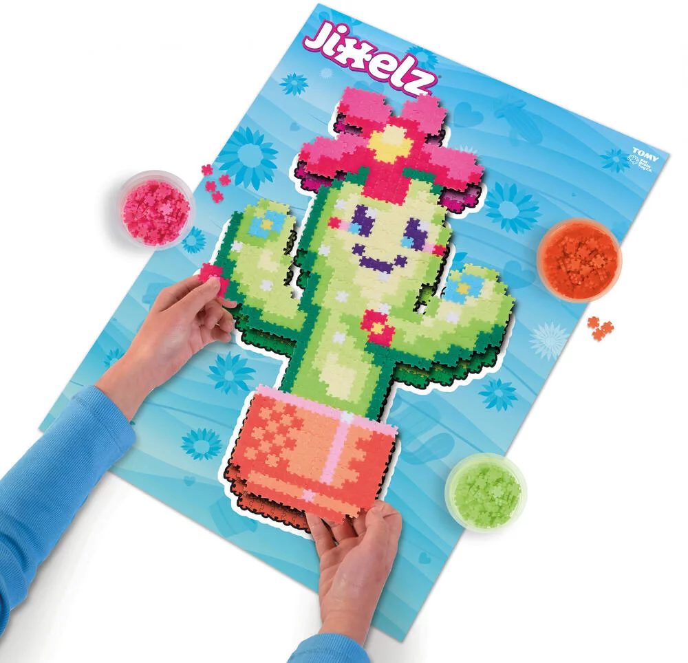 JIXELZ - LOISIRS CREATIFS - CACTUS ET ALOE 750 PIECES