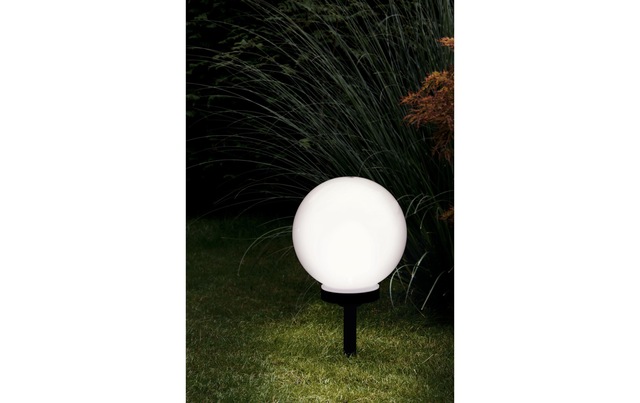 EGLO LED Gartenleuchte »SOLAR Kugelleuchte weiss« Warmweiss