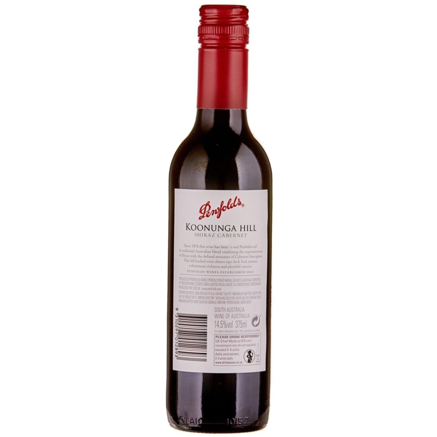 Shiraz/Cabernet Sauvignon Koonunga Hill Penfolds -37.5cl