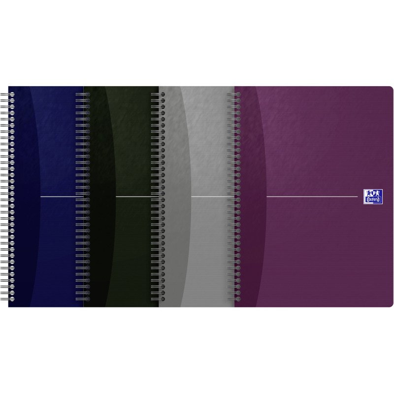 Cahier spirale Oxford Essentials B5 17,6 x 25 cm - point dot - 180 pages