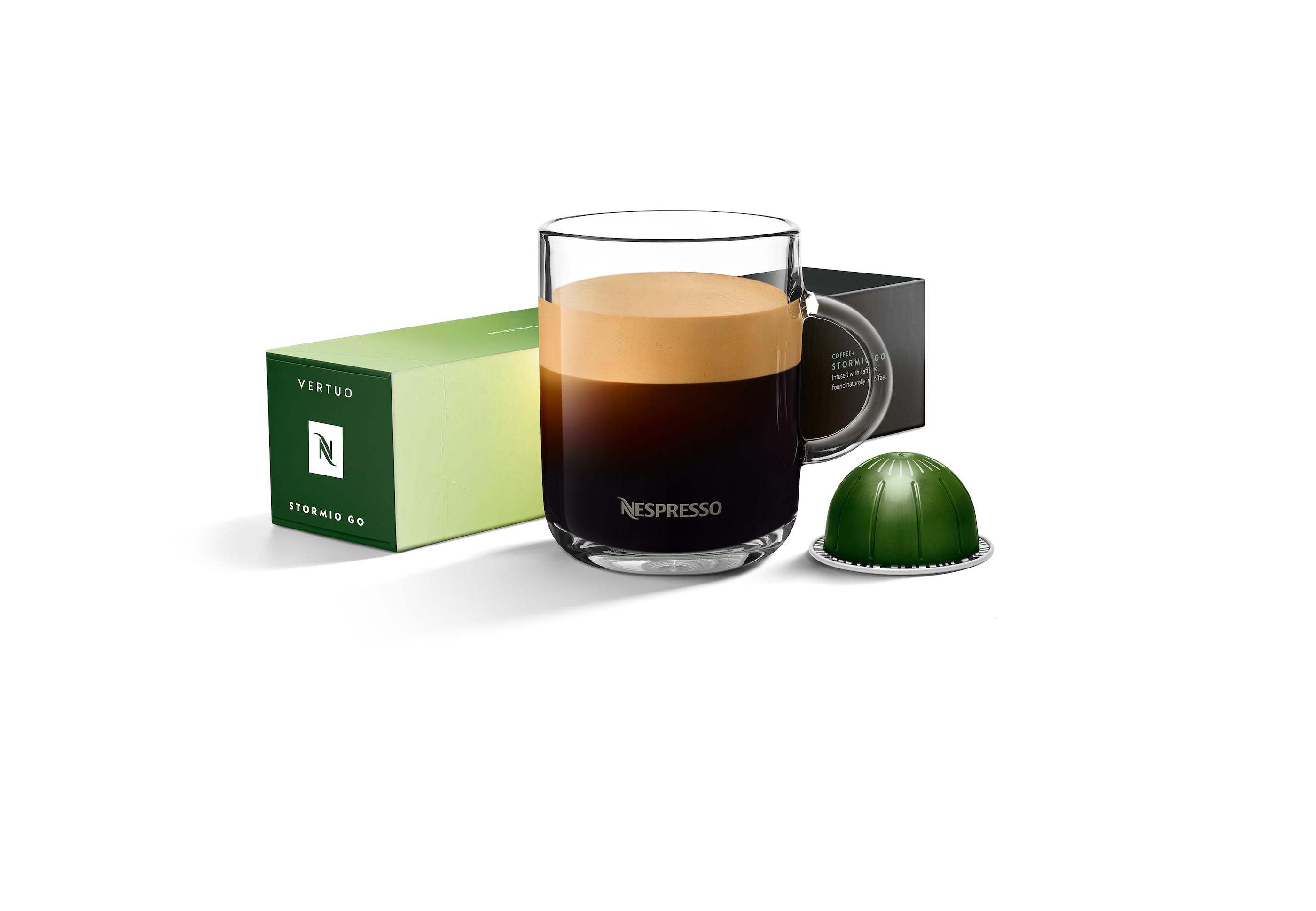 Cápsulas de café Stormio Go Vertuo
