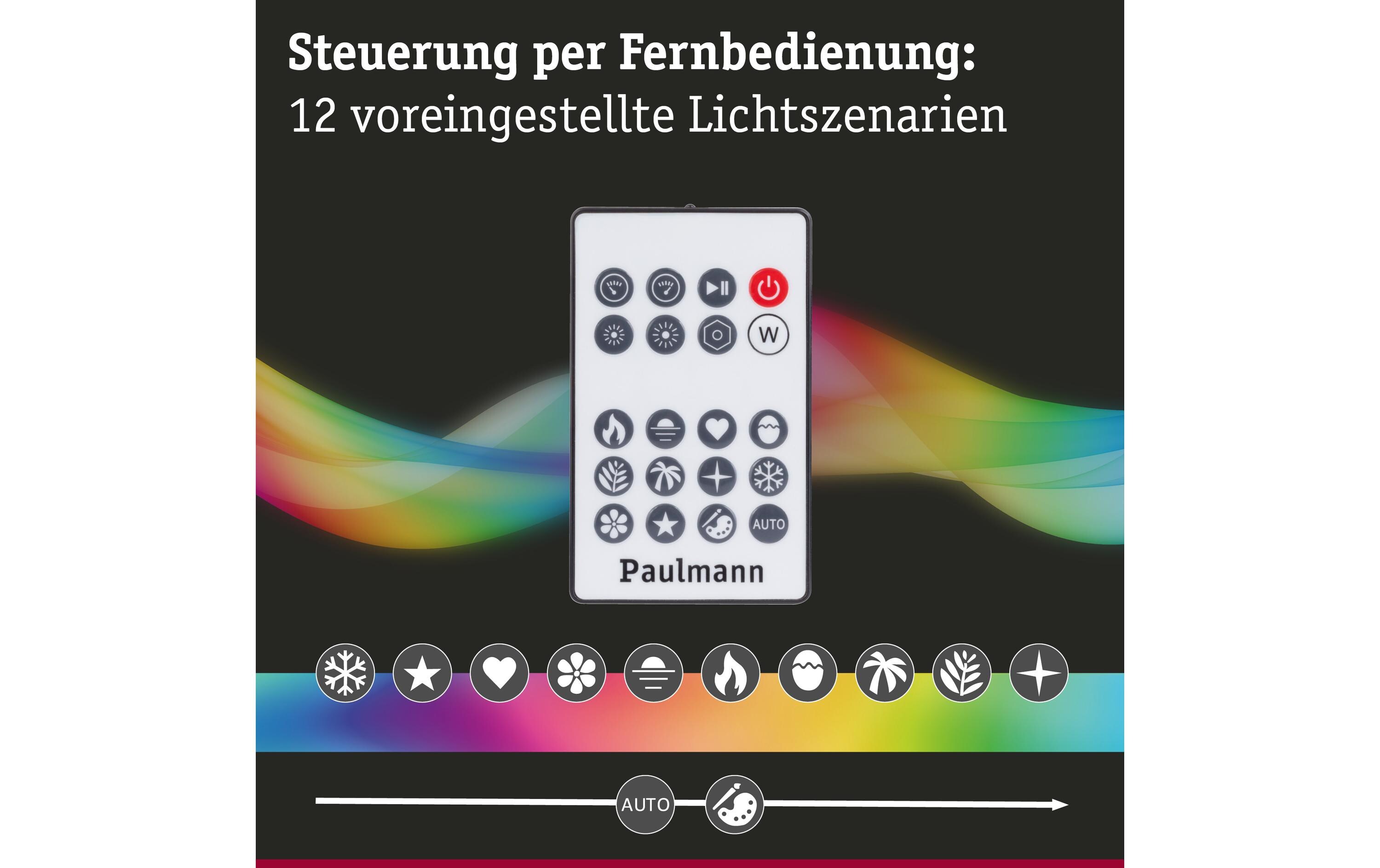 EntertainLED Lightbar Dynamic RGB, 30 cm, Schwarz, 2er SetLED-Lichtleiste