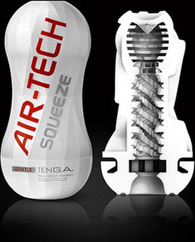 AIR-TECH - Squeeze - Luchtdruk Vibrator - Herbruikbaar - Flexibele Behuizing