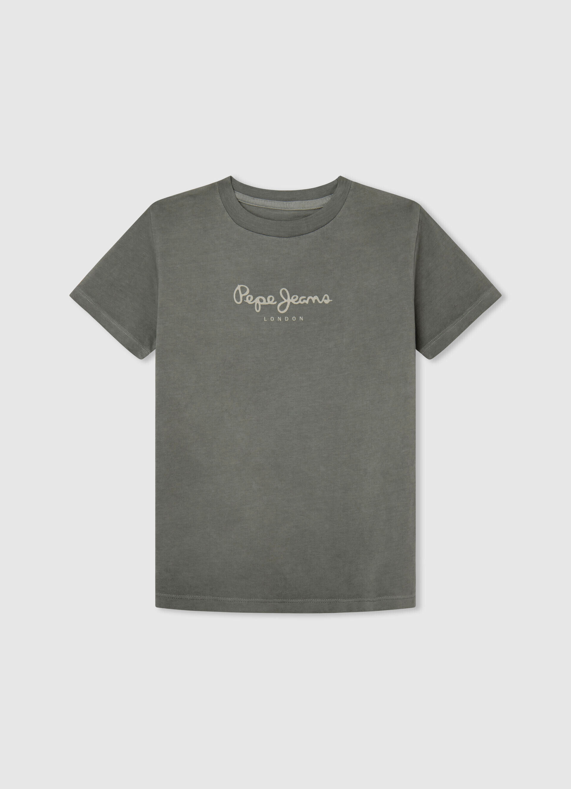 CAMISETA COM LOGOTIPO ESTAMPADO - verde-casting