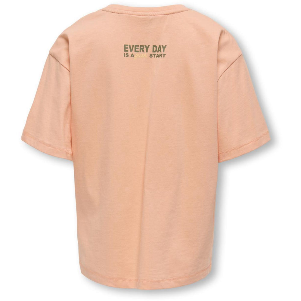 Køb kids ONLY Salmon Fresh Helen Life Loose T-Shirt Noos