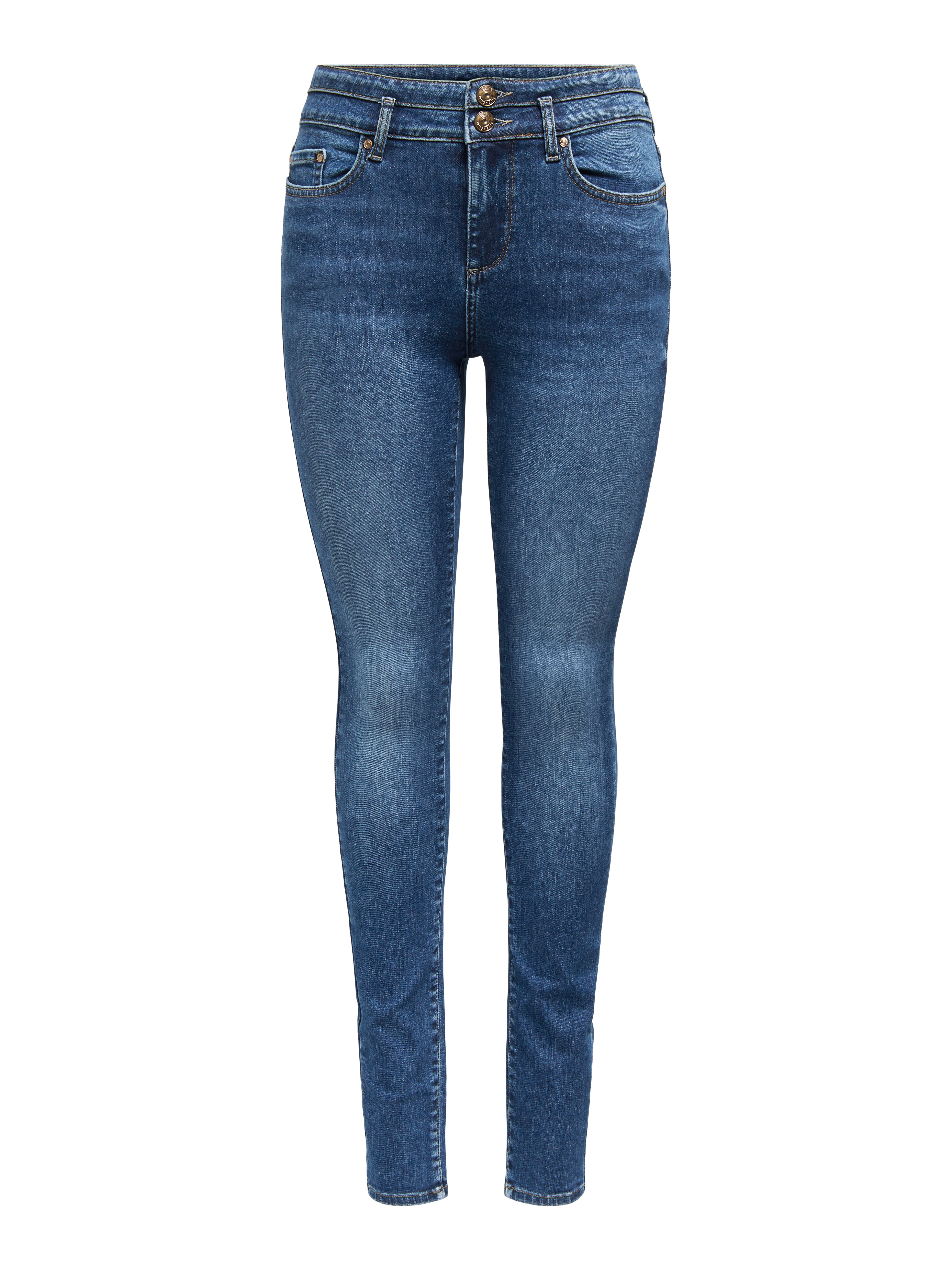 ONLBLUSH Mittlere Taille Skinny Fit Jeans Medium Blue Denim