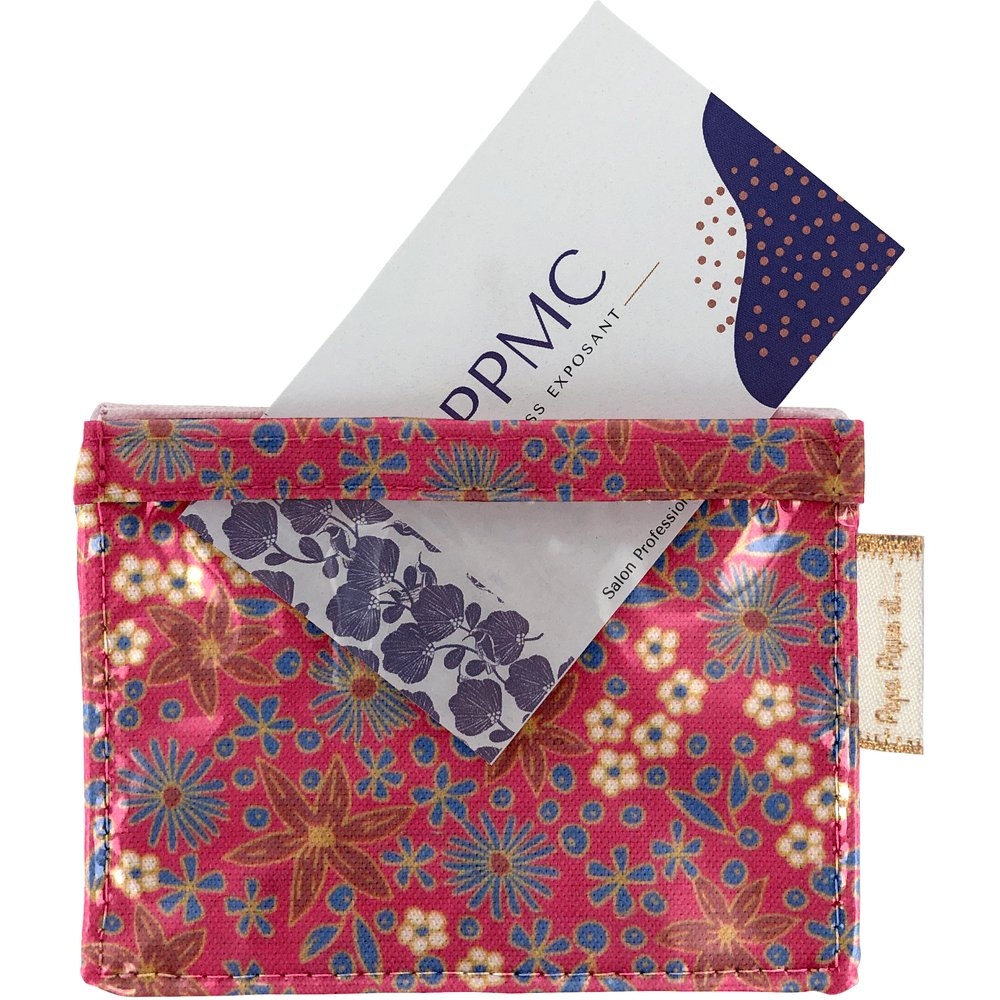 Porte Badge Badiane Framboise