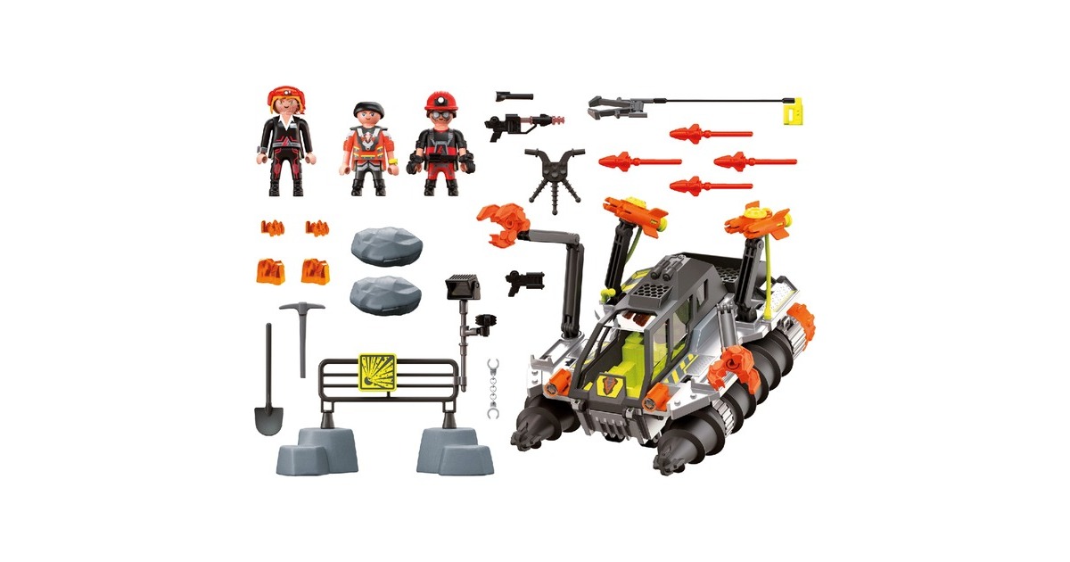 PLAYMOBILDino Rise - Comet Corp. Sloopboor Constructiespeelgoed  (70927)