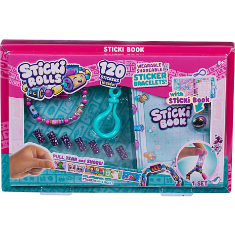 Sticki Rolls - Sticki Book (Klistermærkebog)