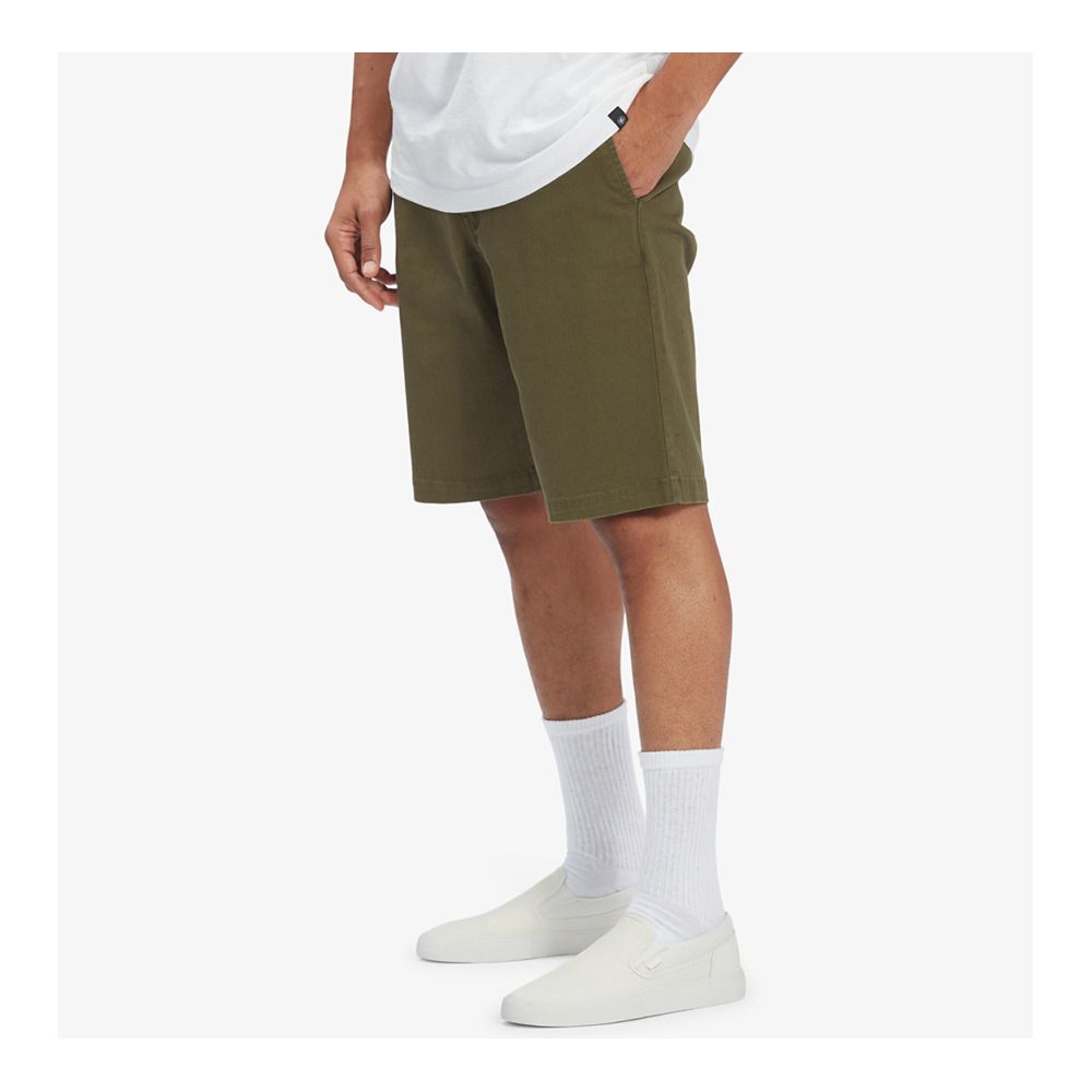 DC Shoes WORKER STRAIGHT CHINO - Short Homme ivy green