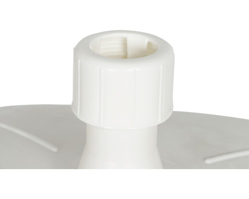 Siena Garden kunststof parasolstandaard, 50 kg, wit
