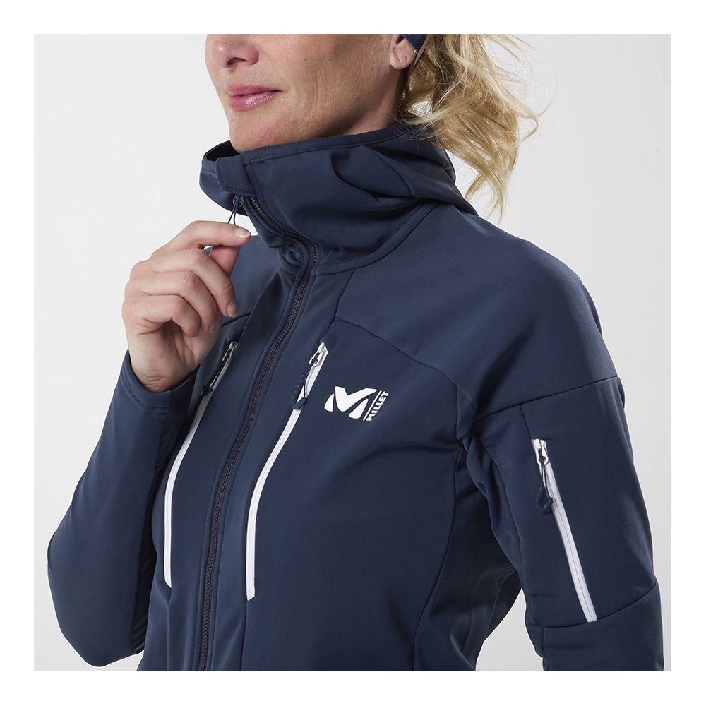 Millet PIERRA MENT - Veste hybride Femme saphir