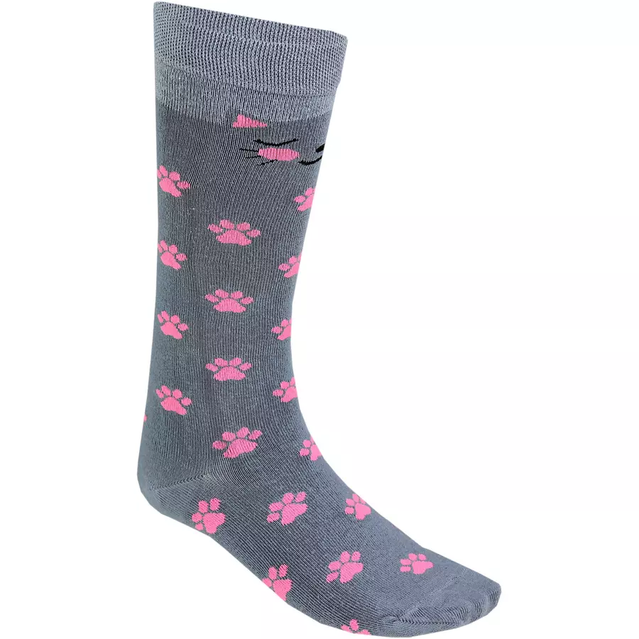TupTam Mädchen Knielange Socken Gemustert 3er Pack graurosa