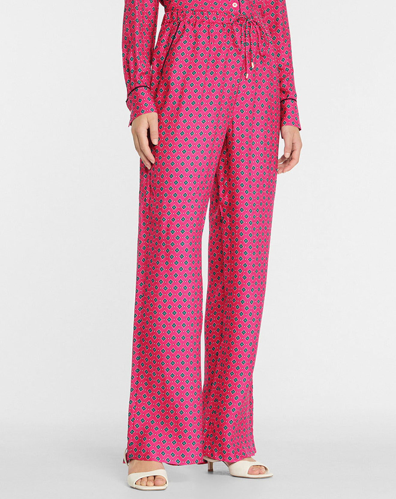 Tommy Hilfiger Pantalon imprimé rose