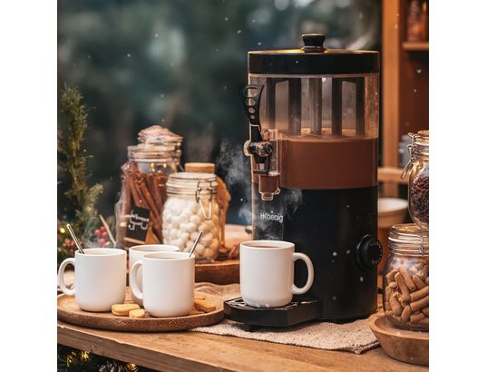 H.KOENIG - Distributeur de boisson Distributeur chocolat chaud - 3 l - 1200 w - shk802