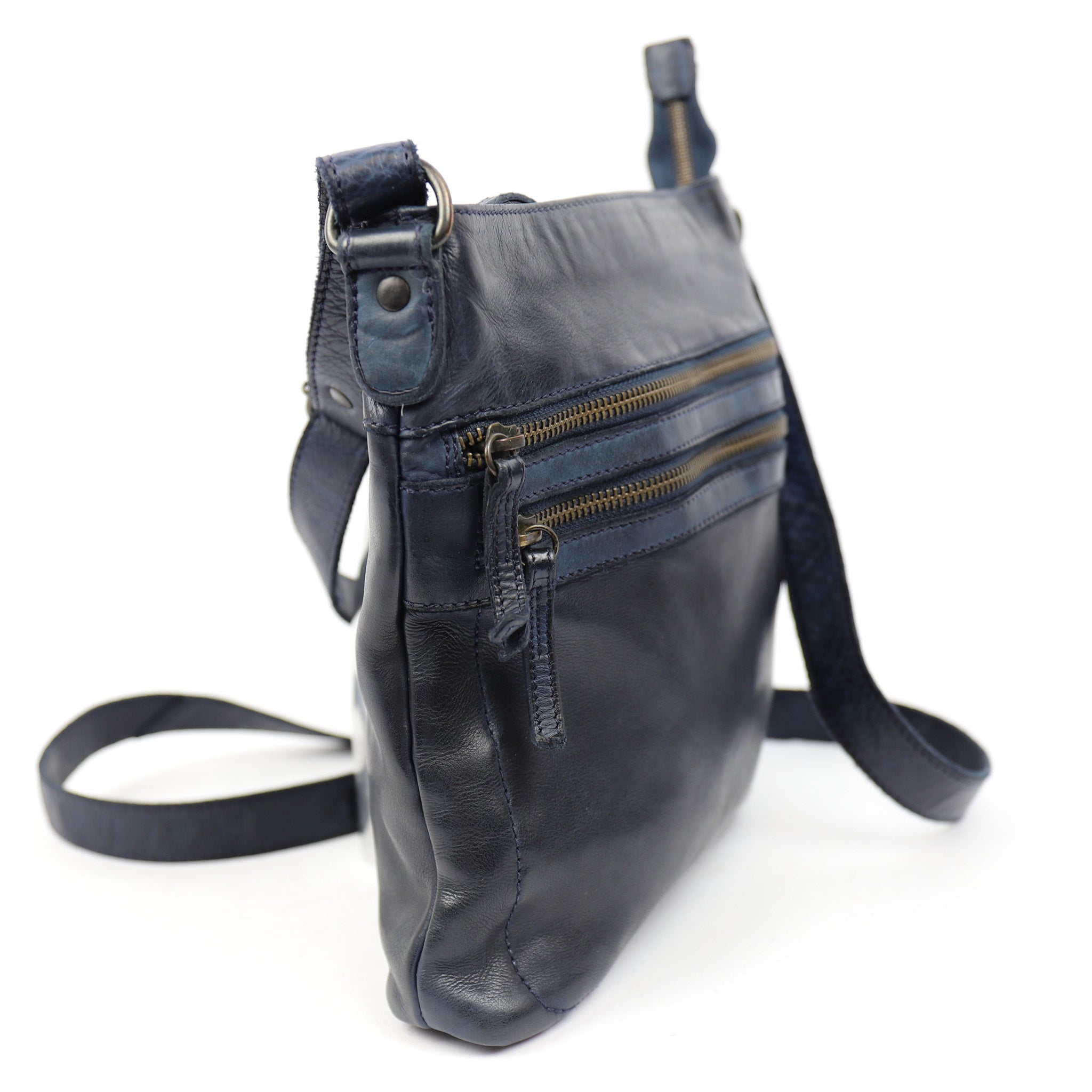 Schoudertasje 'Luna' blauw Donkerblauw