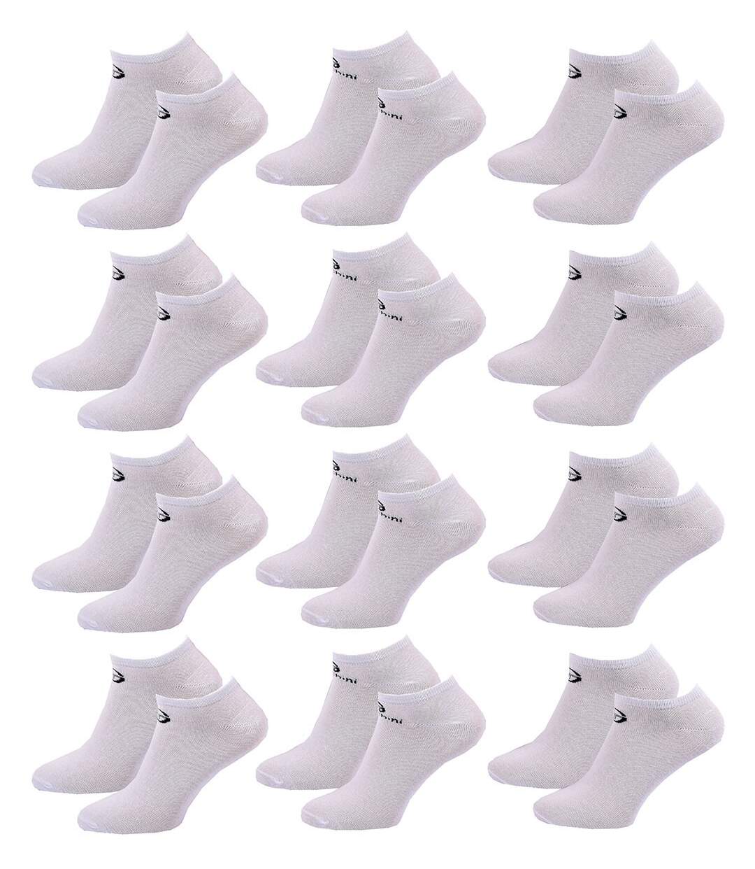 Chaussettes Femme SNEAKER SERGIO TACCHINI Lot de 12 Pack de 12 Paires 4047