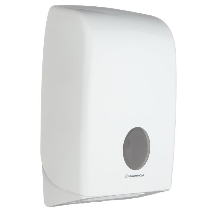 Dispenser Kimberly Clark 6945 Aquarius Handdoek Dispenser wit (6945)
