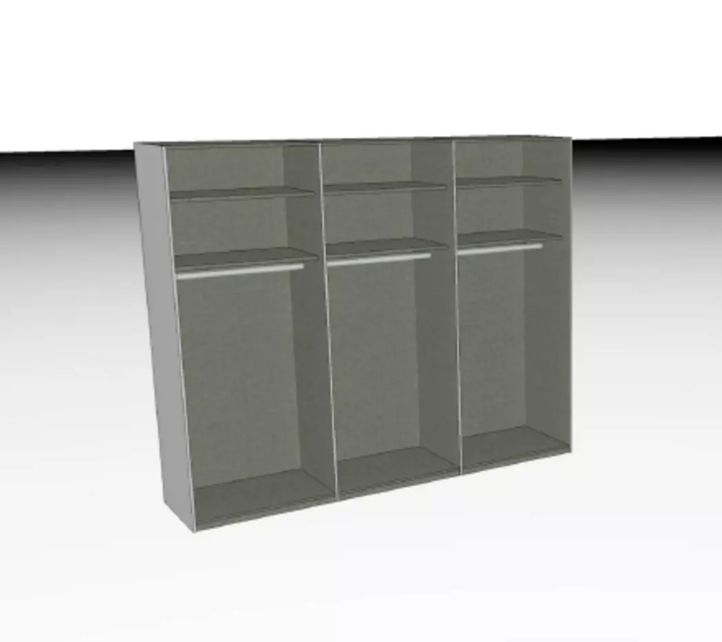 Schwebetürenschrank Concept Me 270 x 223 cm