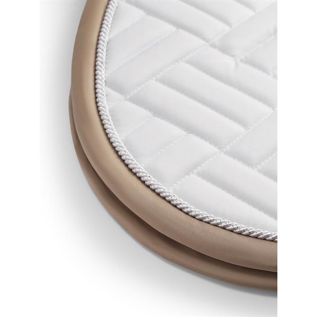 Zadeldek Equestrian Stockholm Modern White Sand Springen Wit-beige