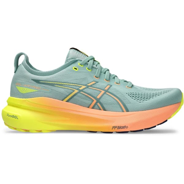 Chaussure running ASICS GEL-KAYANO 31 PARIS LIGHT CELADON/SAFETY YELLOW