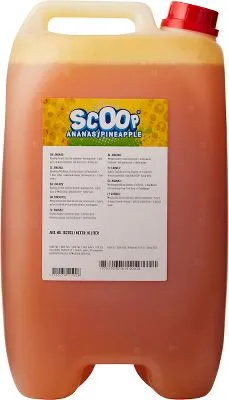 Læskedrik/Slush Ice, Scoop, 10 l, ananas