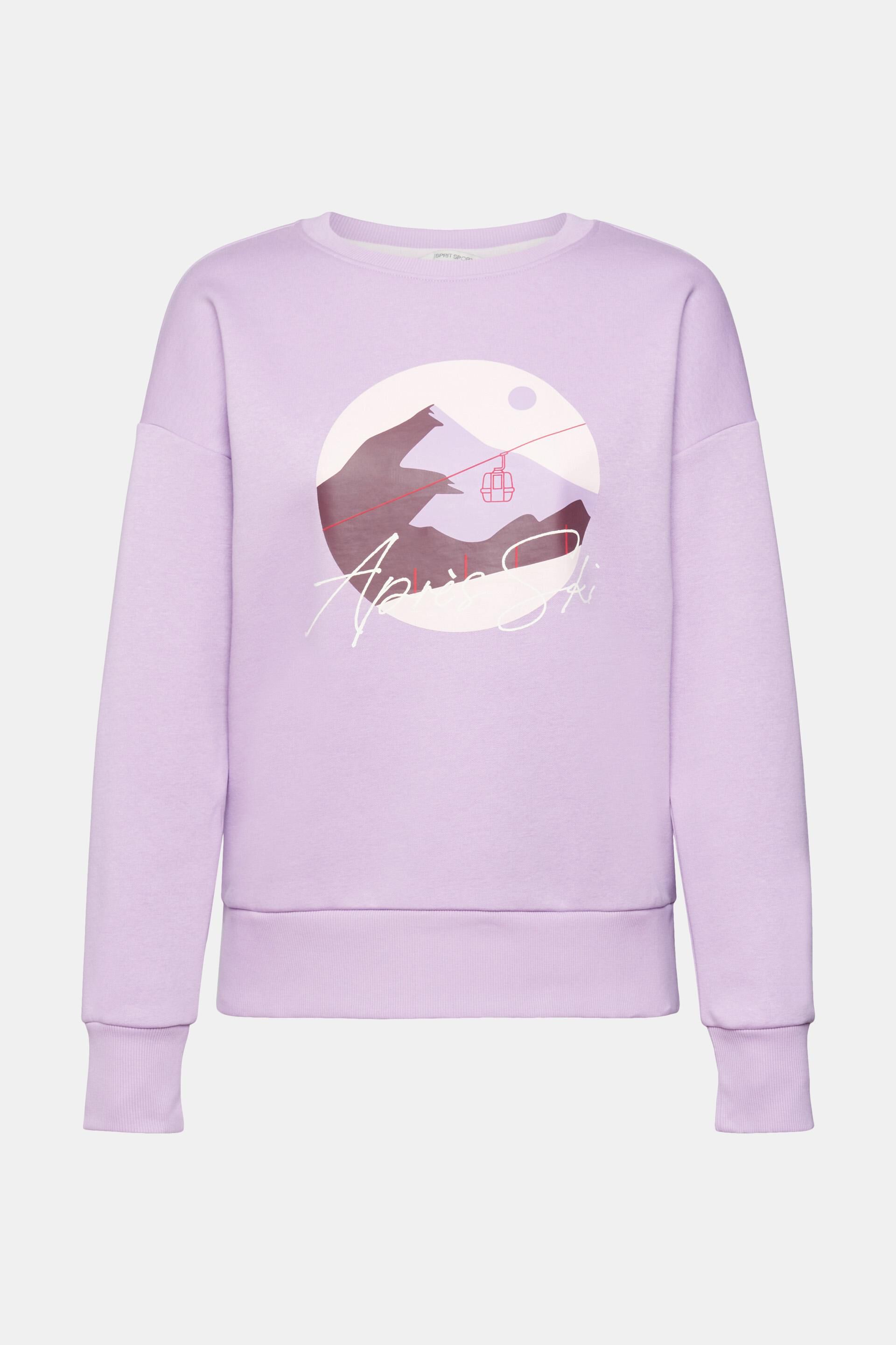 Sweat-shirt à imprimé sur le devant