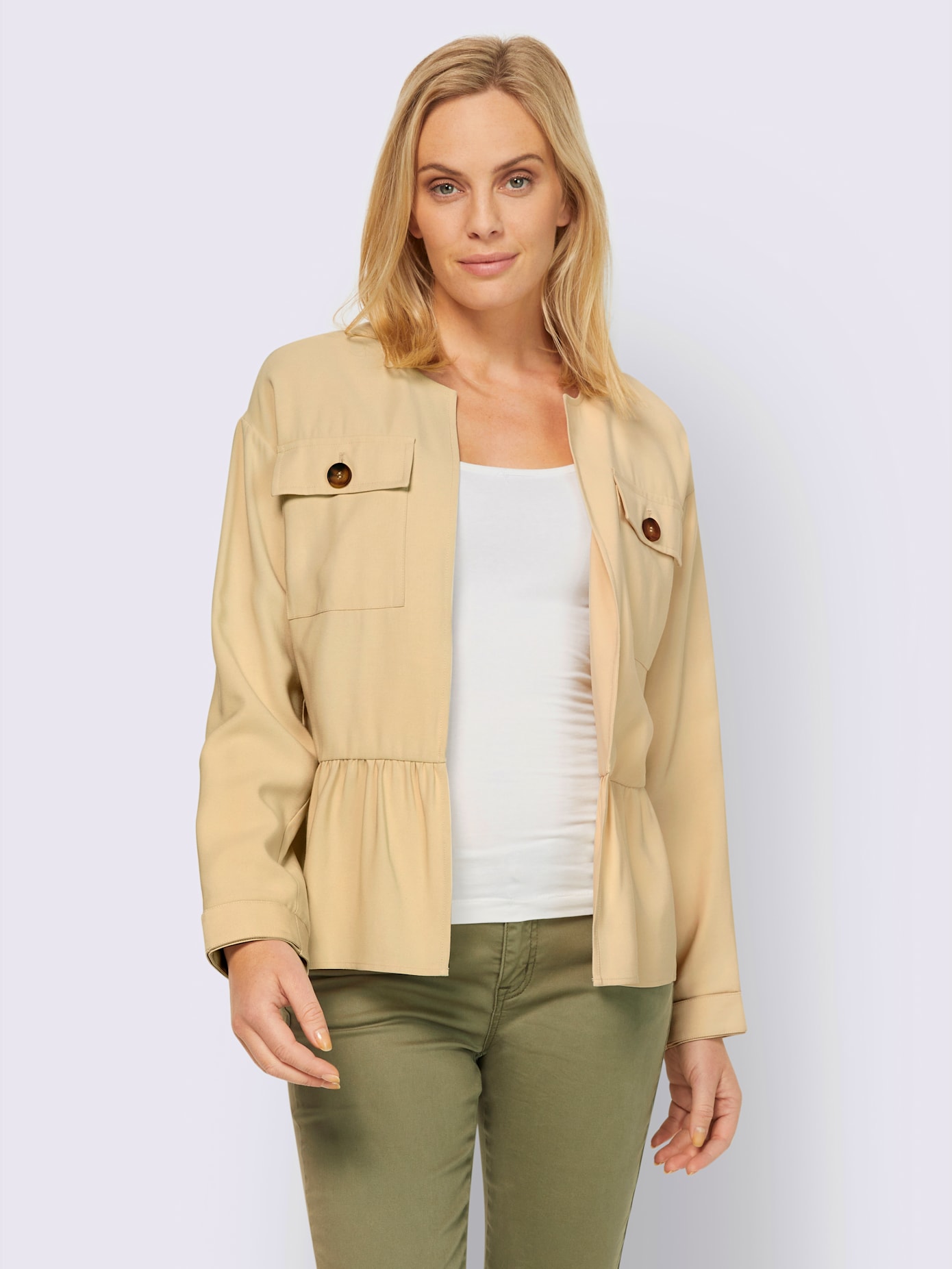 Blazer chemisier viscose