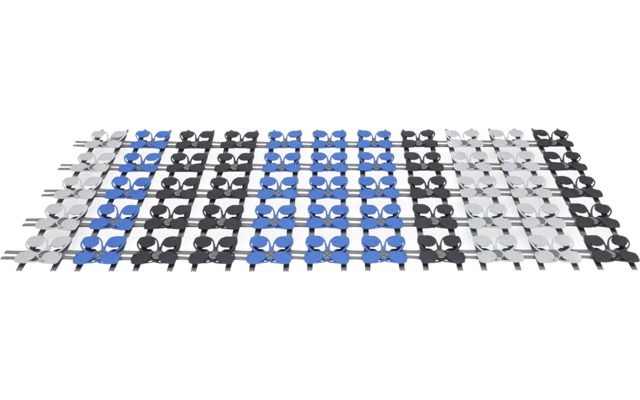 CUBEcamp Schlafsystem Set 60 Elemente 90/100x210cm