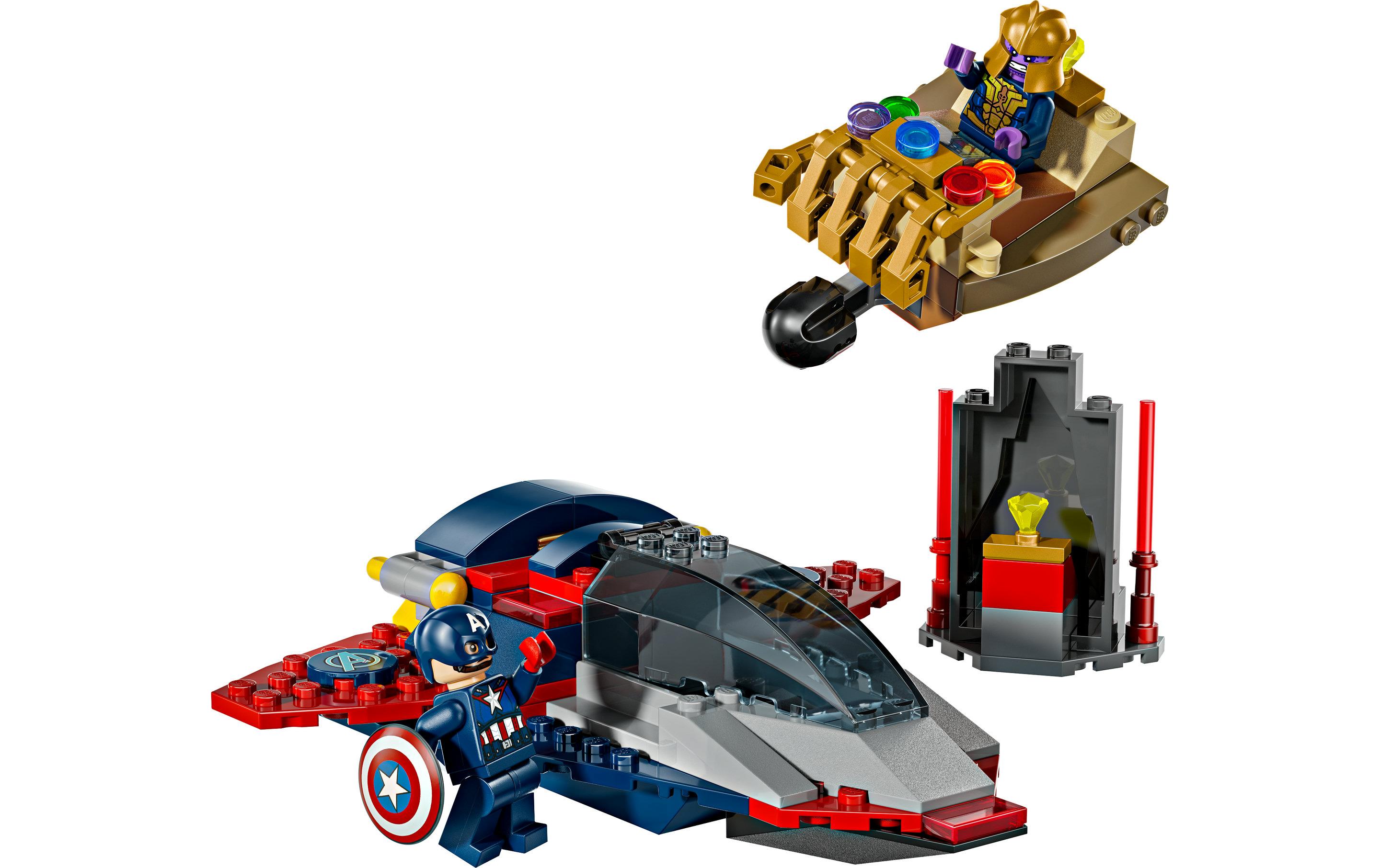 Marvel Captain America vs. Thanos 76319Superhelden-Bauspielzeug