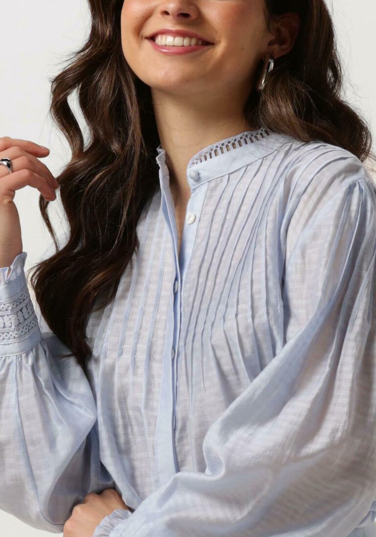 AAIKO blauwe aaiko blouse carlita ten 614