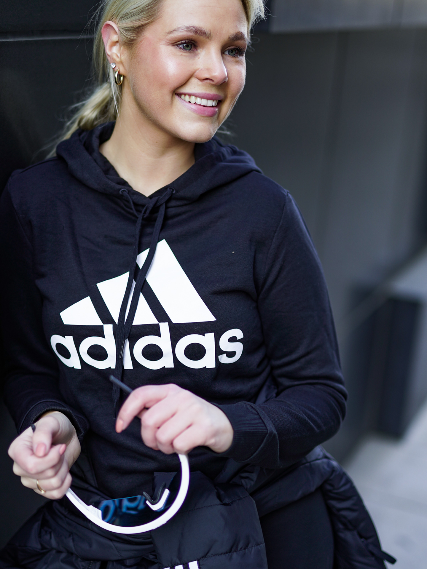 Big Logo French Teddy Hoodie