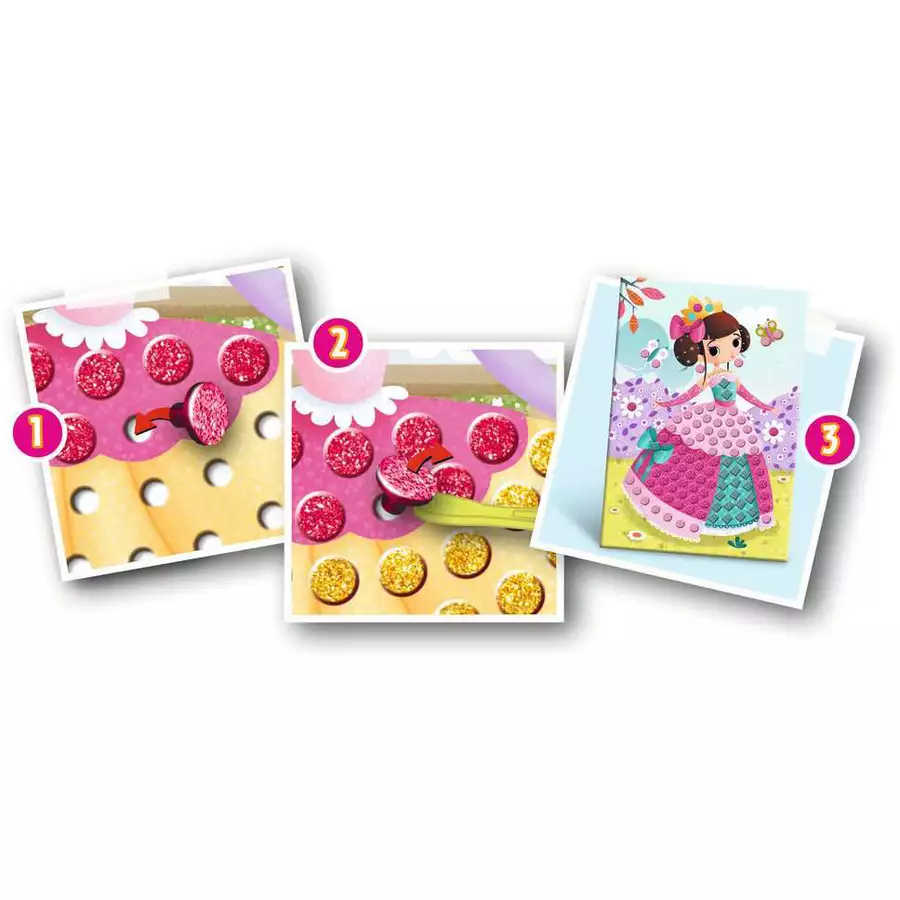 Ravensburger Mosaic Junior Princess bunt