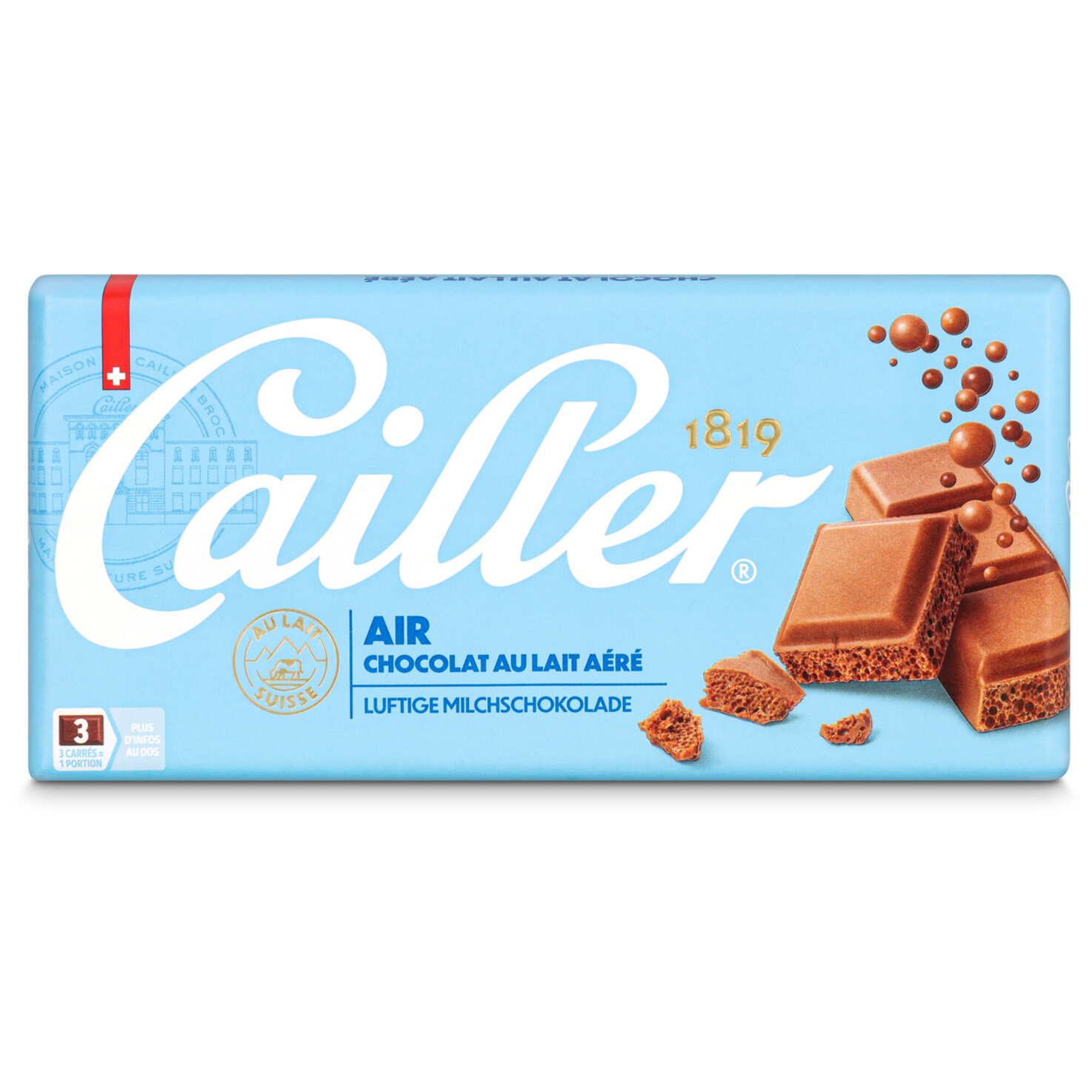 Cailler Tafelschokolade Milch Air