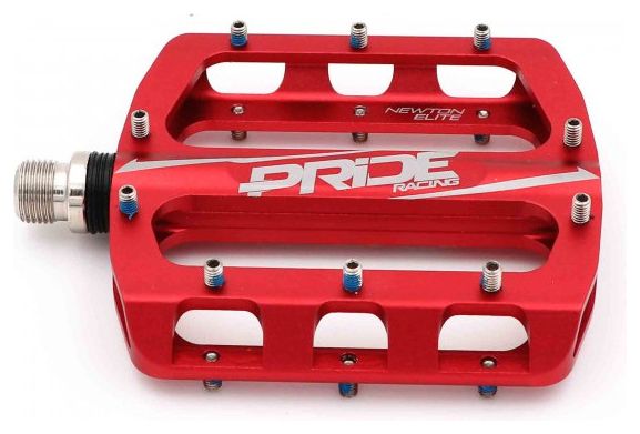Pédales Pride Racing Newton Elite Rouge