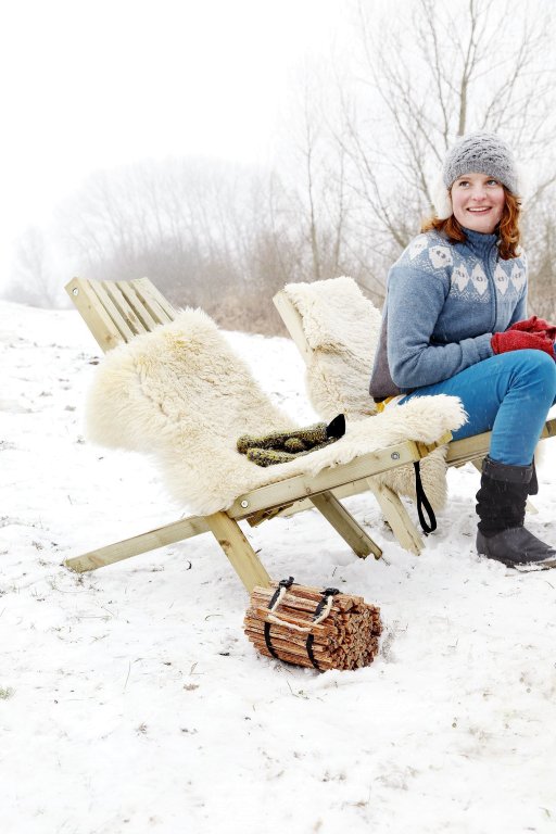 Weltevree Fieldchair fauteuil houten buitenstoel