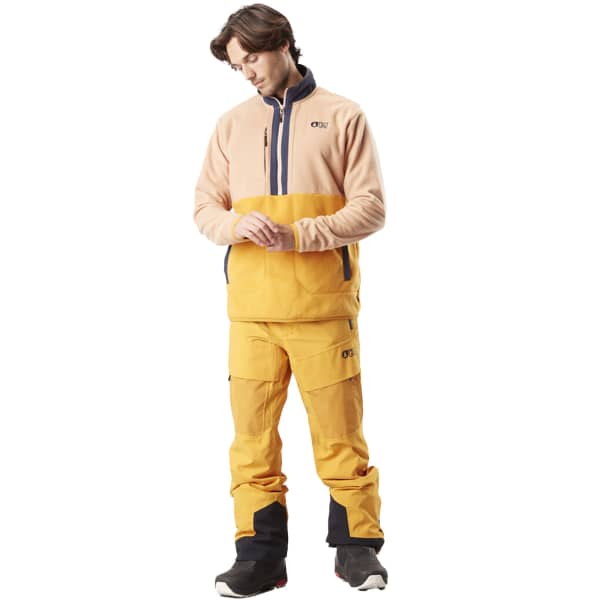 Sweat polaire PICTURE MATHEW 1/4 FLEECE AUTUMN BLAZE-LATTE