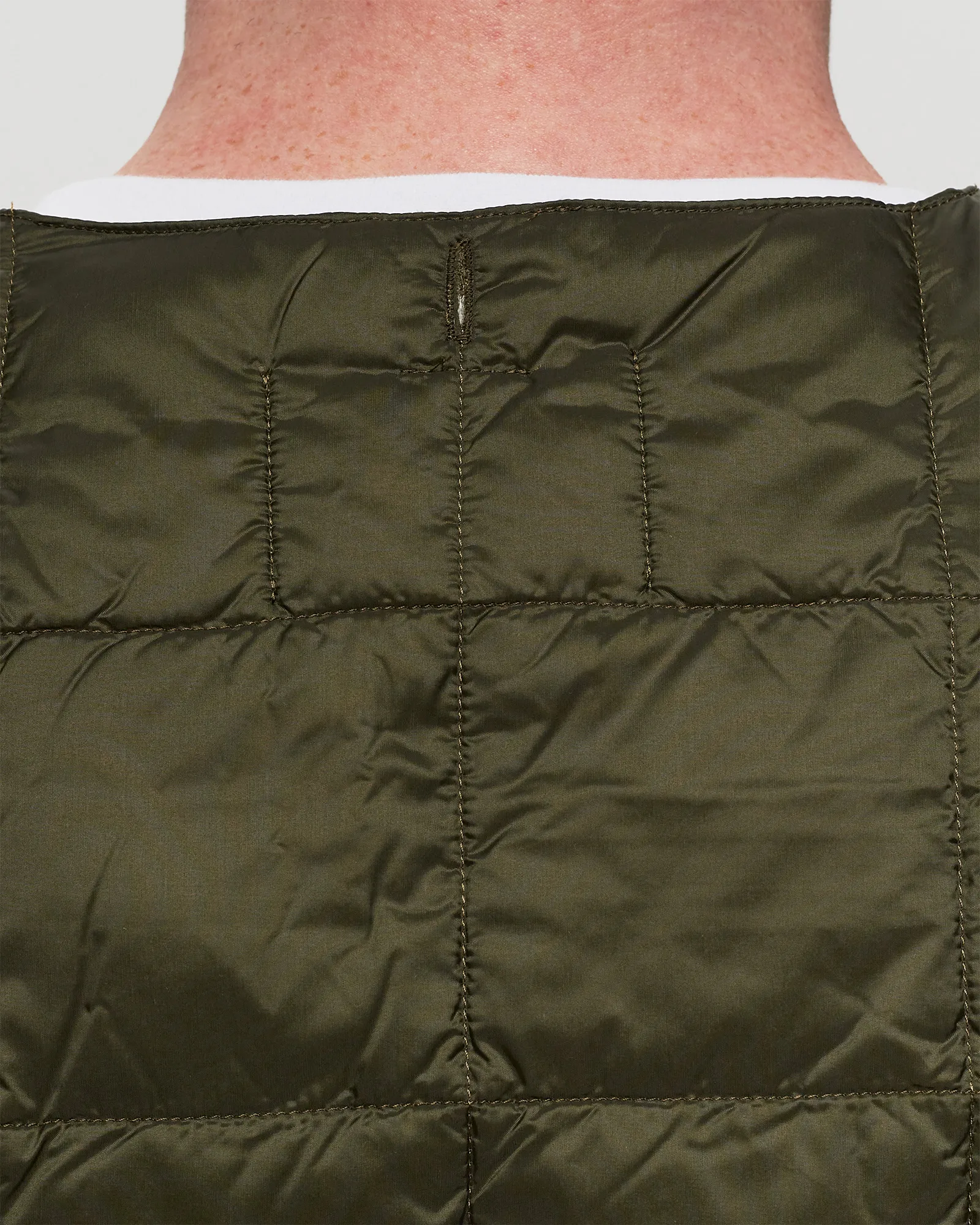 Taion CREW-NECK W-ZIP DOWN VEST