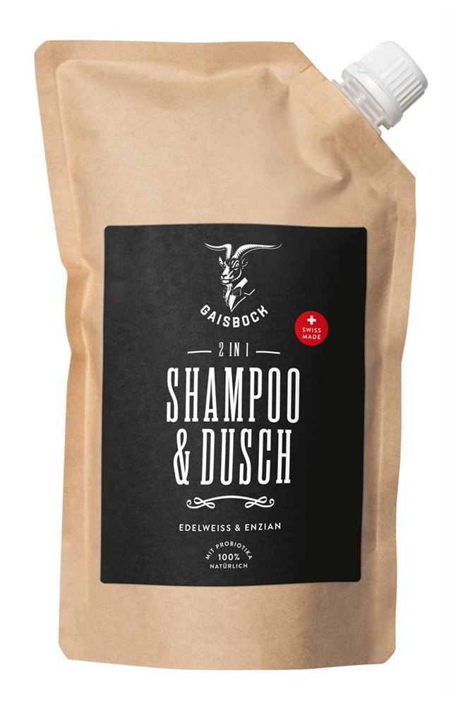 GAISBOCK Shampoo & Dusch<br>500 ml, Beutel, Refill-Bag