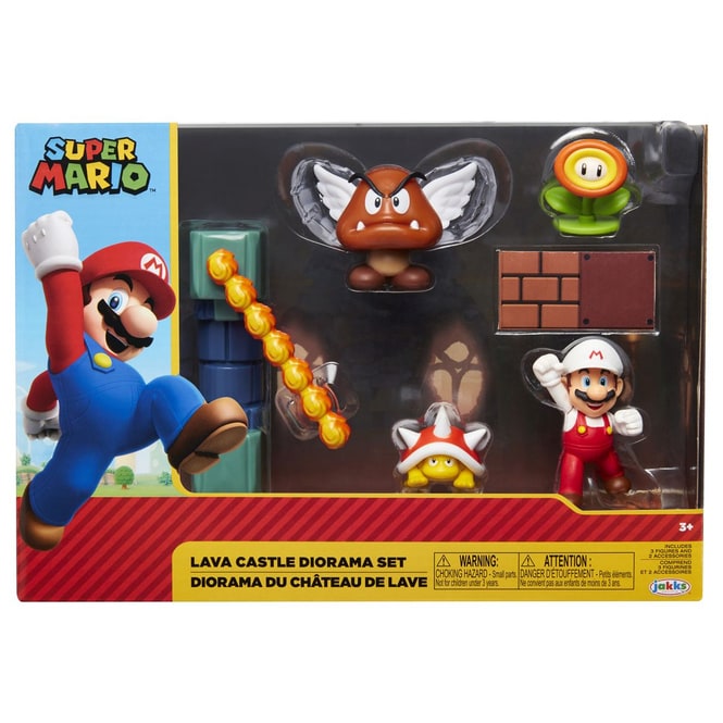 Super Mario - Lava Schloss - Spielset