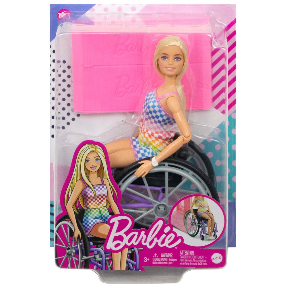 Barbie Fashionistas Puppe mit Rollstuhl