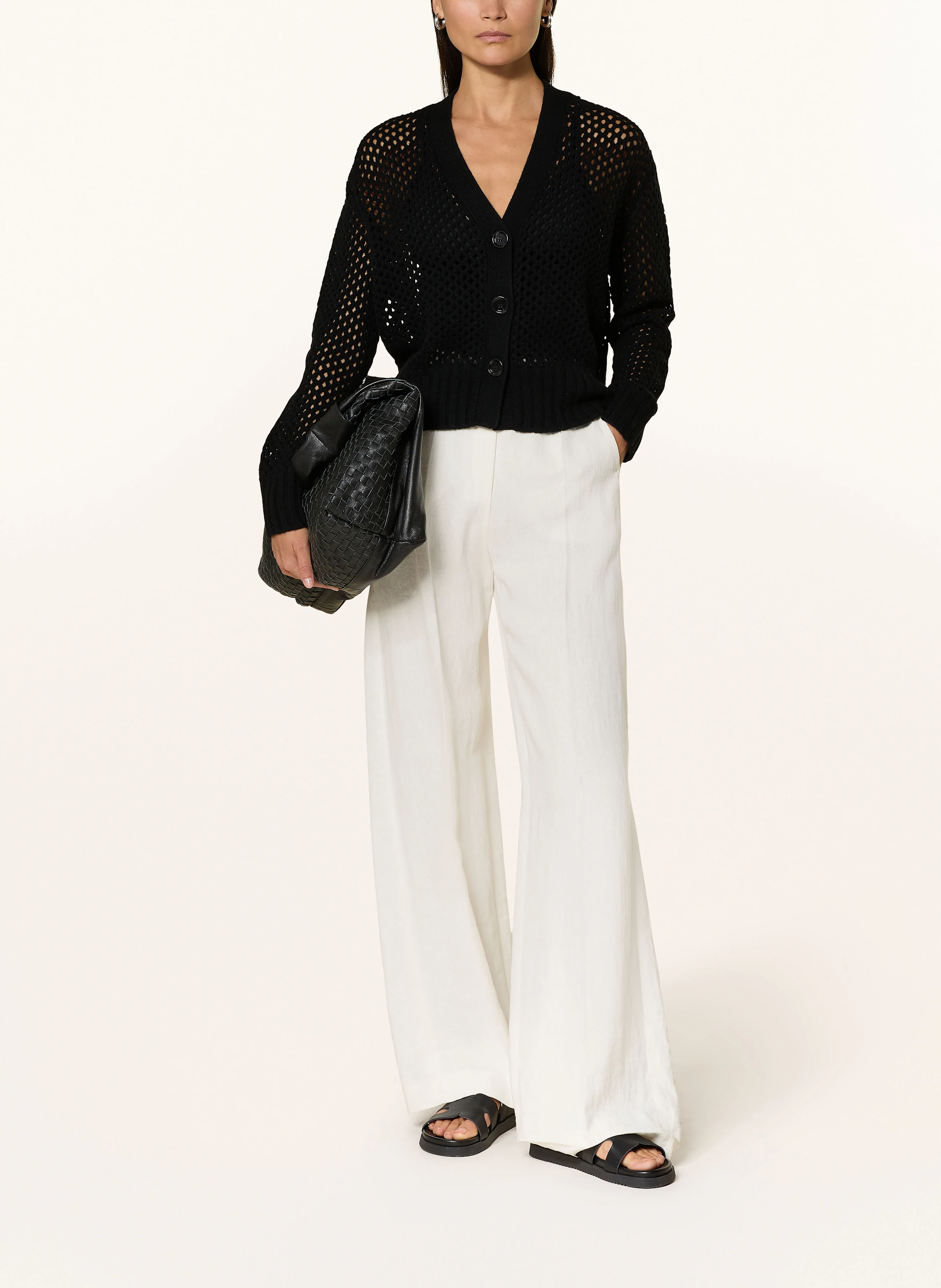 ALLUDE Strickjacke mit Cashmere