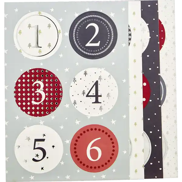 Adventskalender Sticker