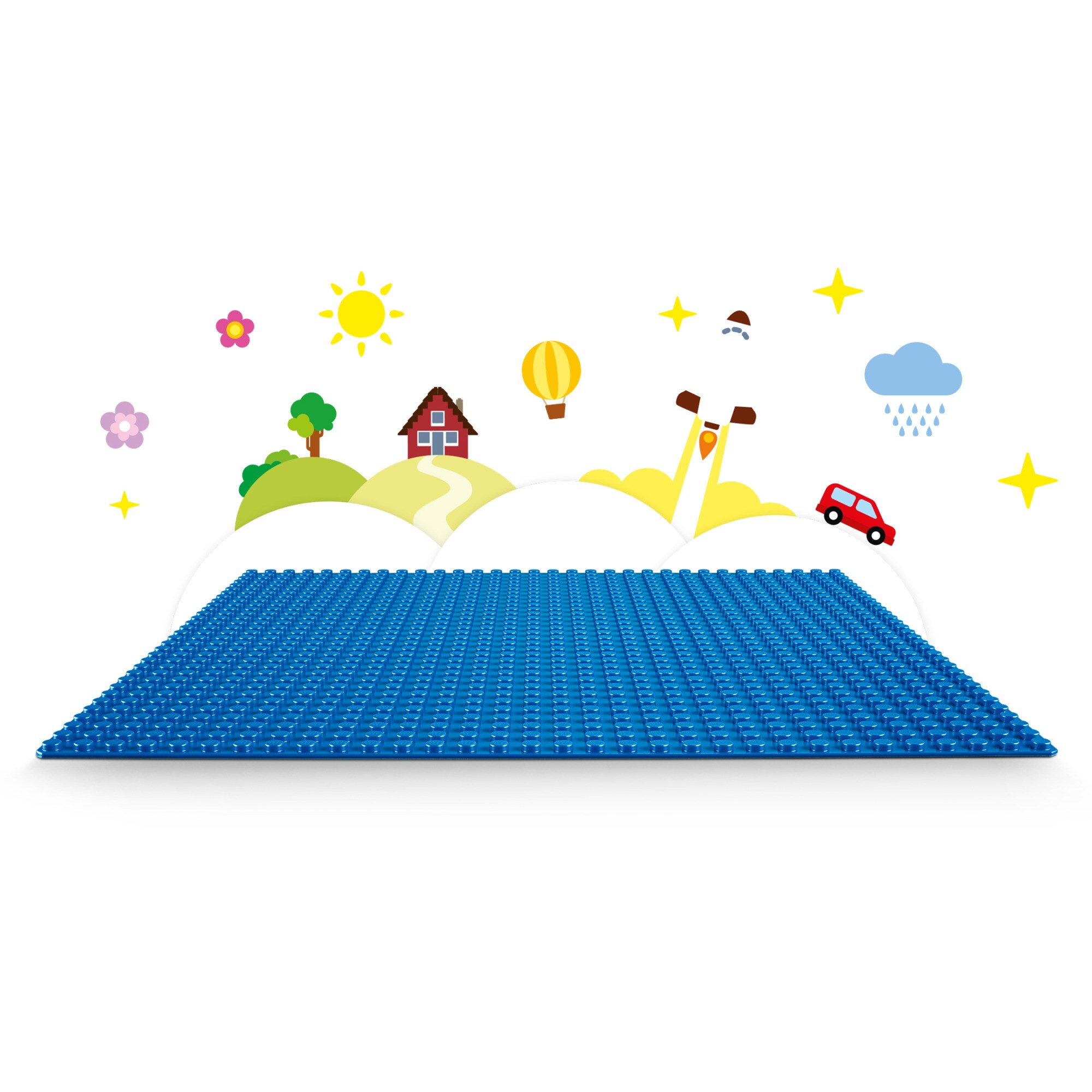 LEGO Konstruktionsspielzeug Classic Blaue Bauplatte
