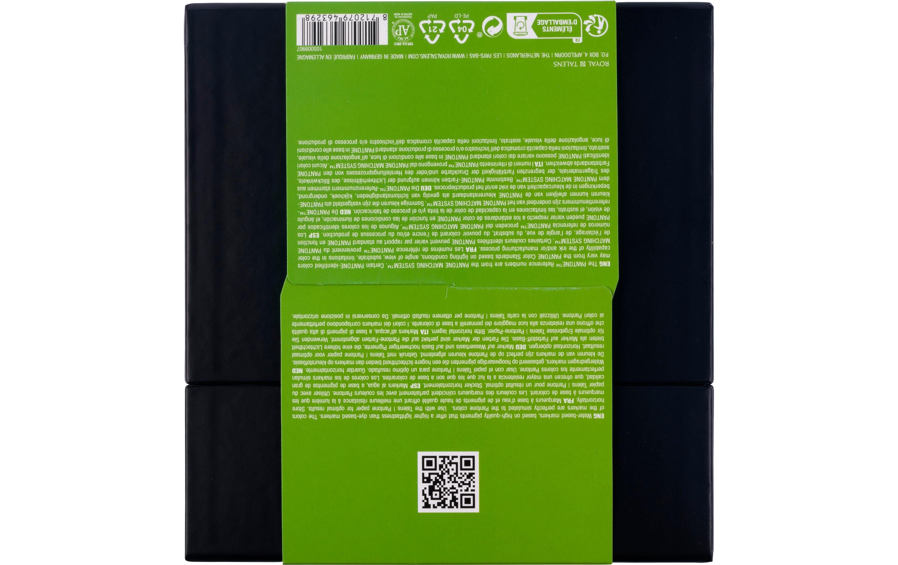 Pantone Marker 9x Set GreenWasserbasierte Marker
