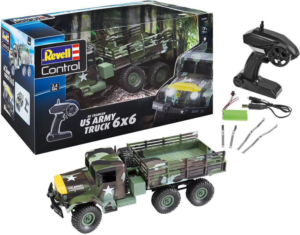 RADIOCOMMANDE CRAWLER US ARMY TRUCK 1\/16EME
