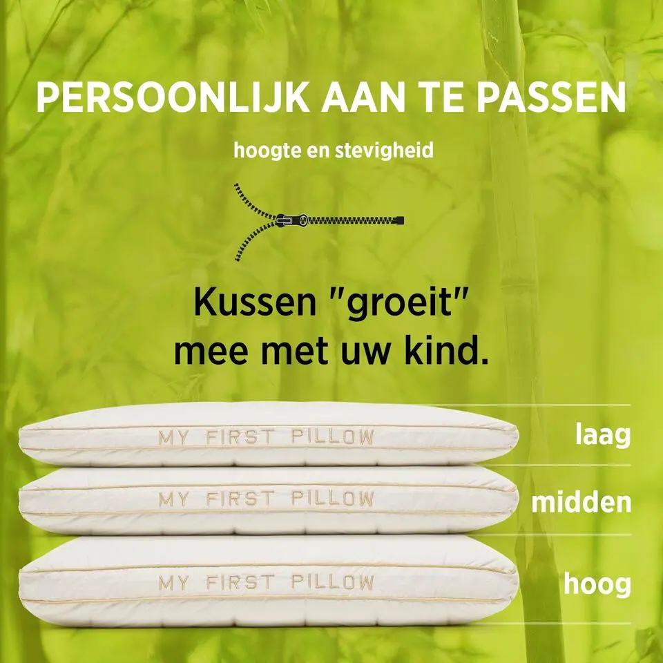 Vitapur Peuter Hoofdkussen - Kinder hoofdkussen 40x60 cm