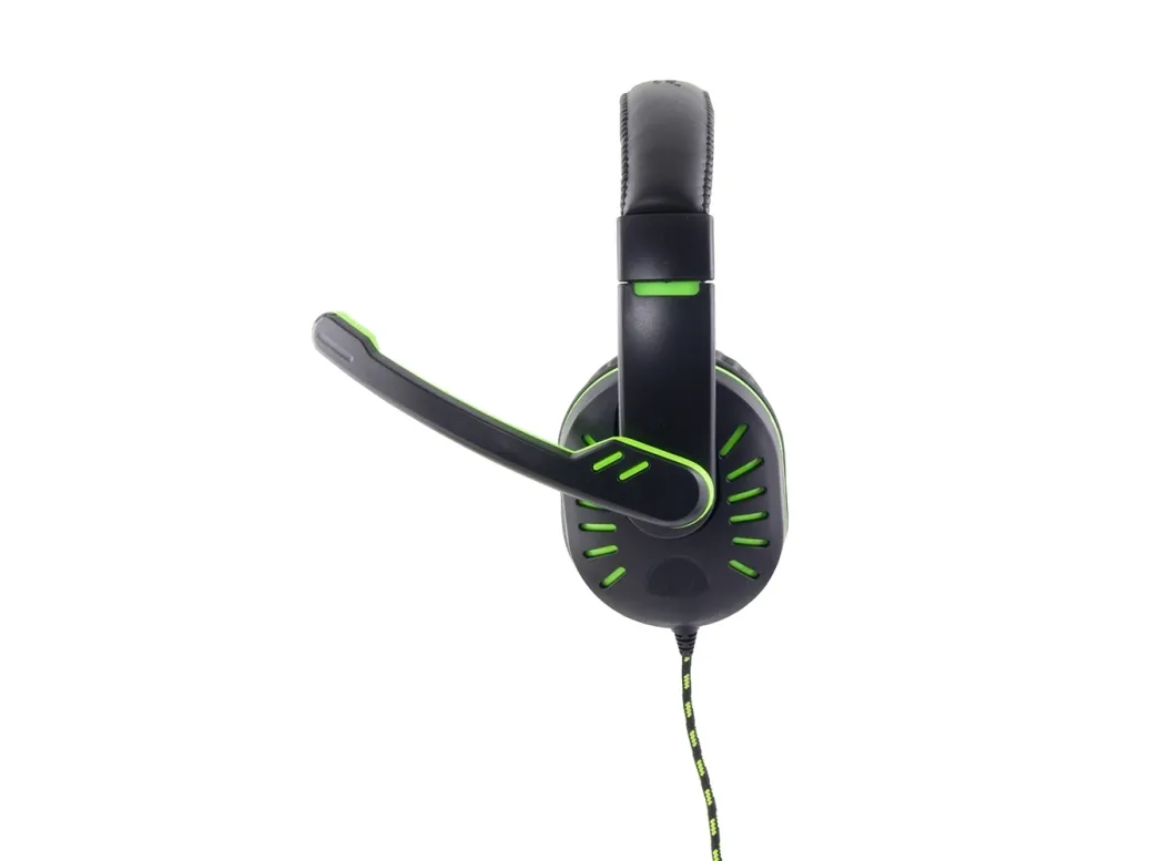 Esperanza EGH330G hovedtelefoner/headset Sort, Grøn