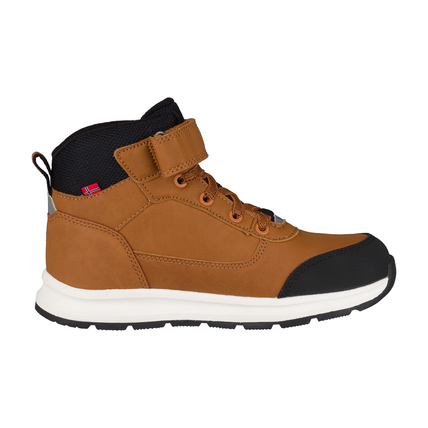 TROLLKIDS Winterstiefel »KIDS STAVANGER MID CUT XT«  wasserdicht, Klettverschluss, reflektierende Details