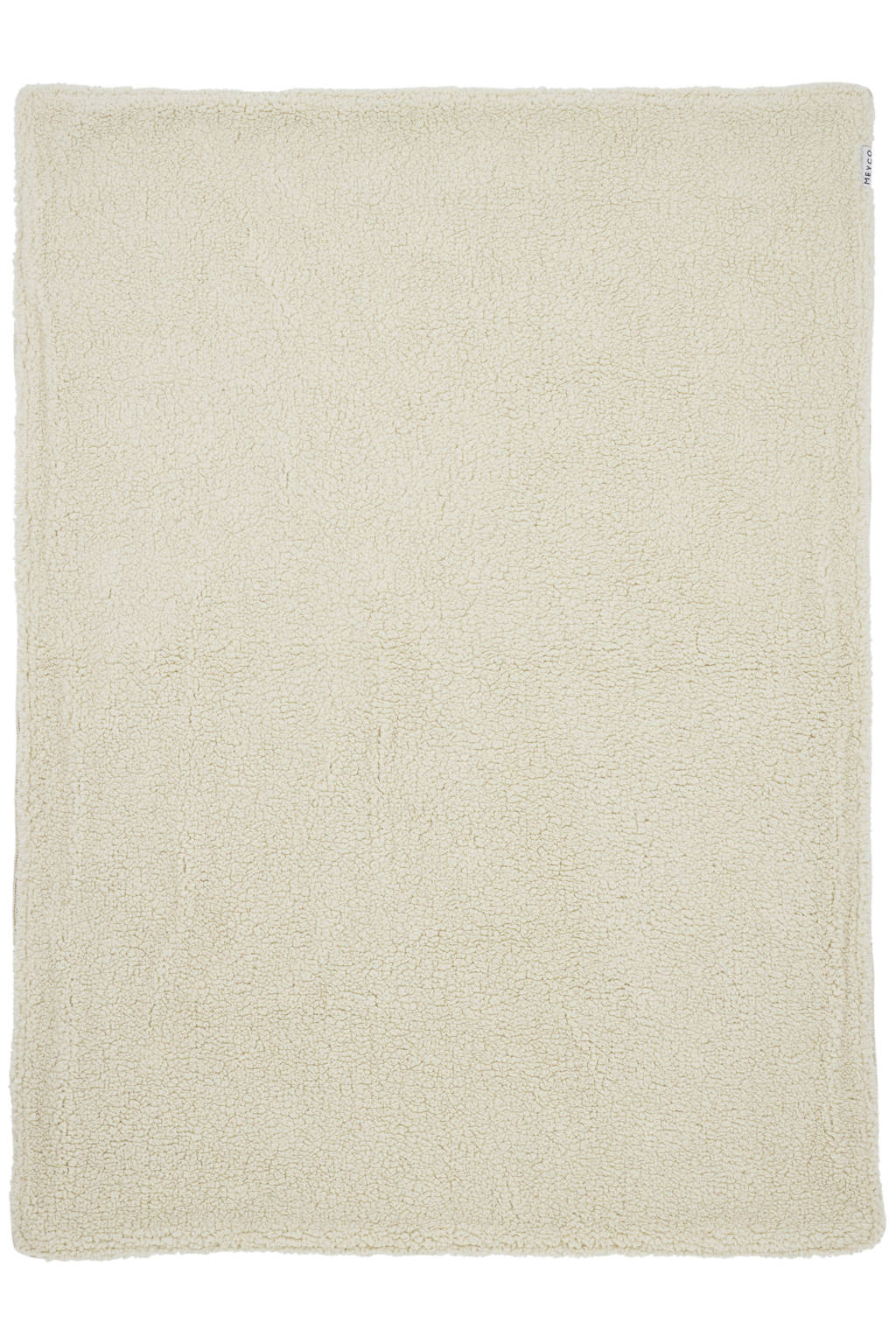 reversible ledikantdeken Knots met teddy beige